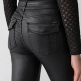 Sculpted Hayden Bootcut Pant- Coated Black