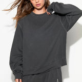 SG Insignia Bardot Sweatshirt- Ash