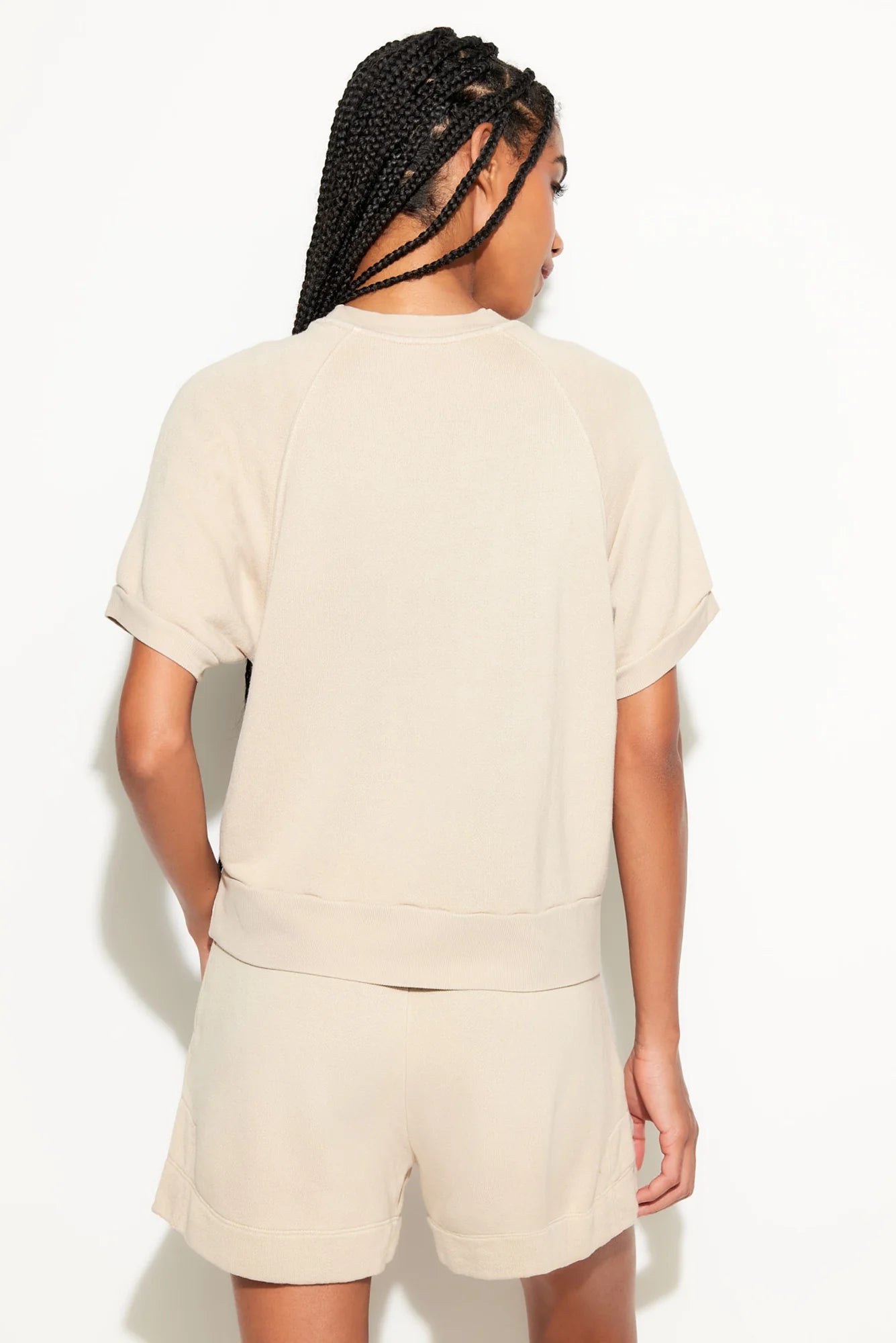 Monroe S/S Sweatshirt- Palo Santo
