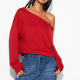 Bella Sweatshirt- Red Heart