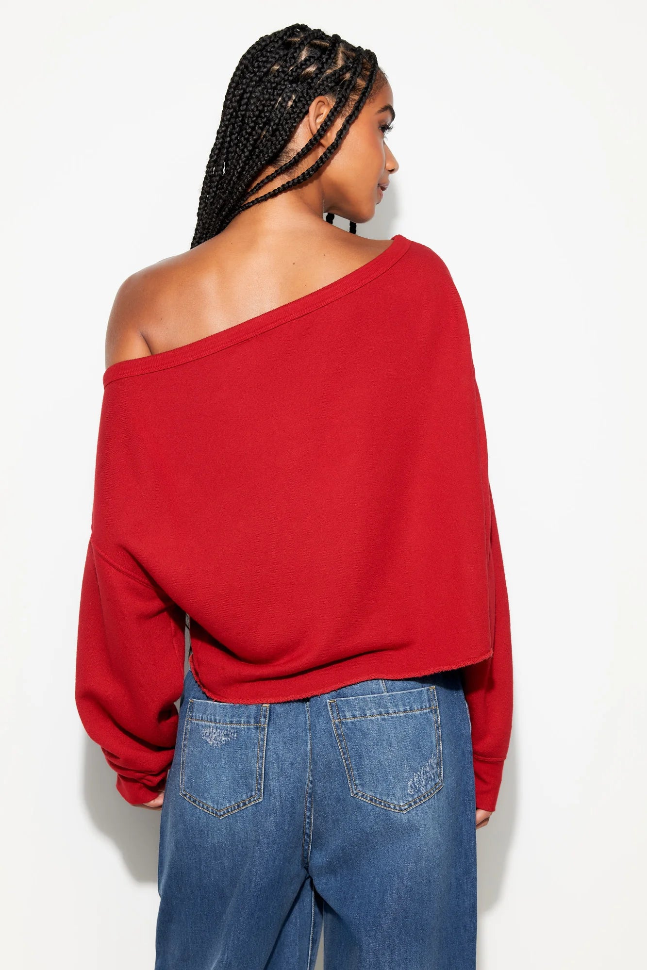 Bella Sweatshirt- Red Heart