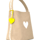 KR Imperfect Heart Hobo Tote - Birch