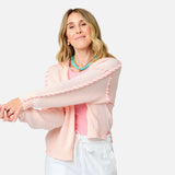 Sienna Cardigan - Sugar Pink