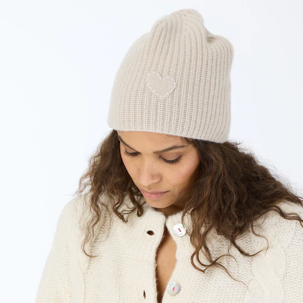Cashmere Beanie - Light Mushroom