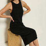 Dani Tank Dress - Jet Black