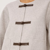 Deidre Jacket- Heather Oat