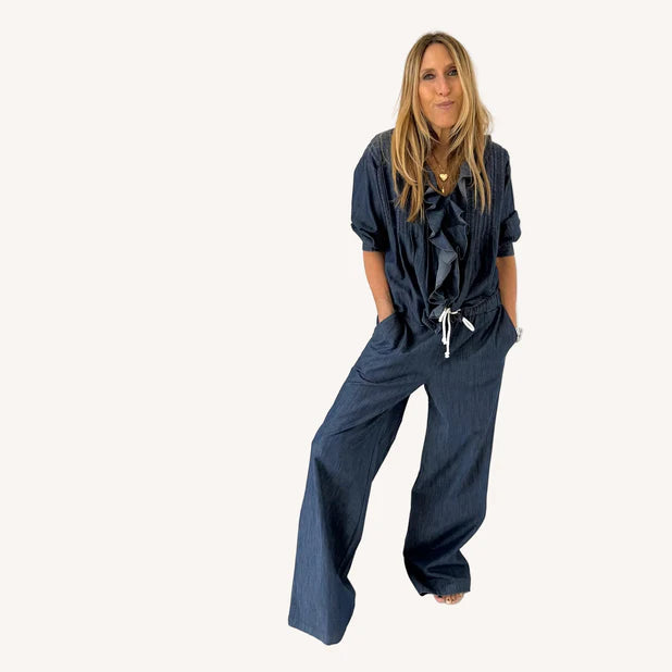 Palazzo True Denim Pant
