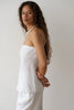 The Linen Tube Top - Powder