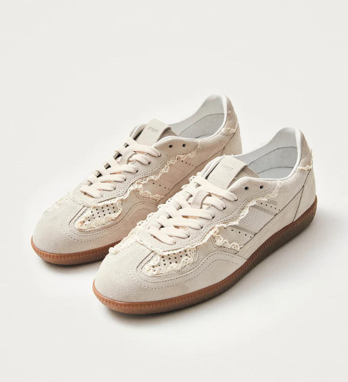 Tb.490 Crochet Cream Leather Sneaker