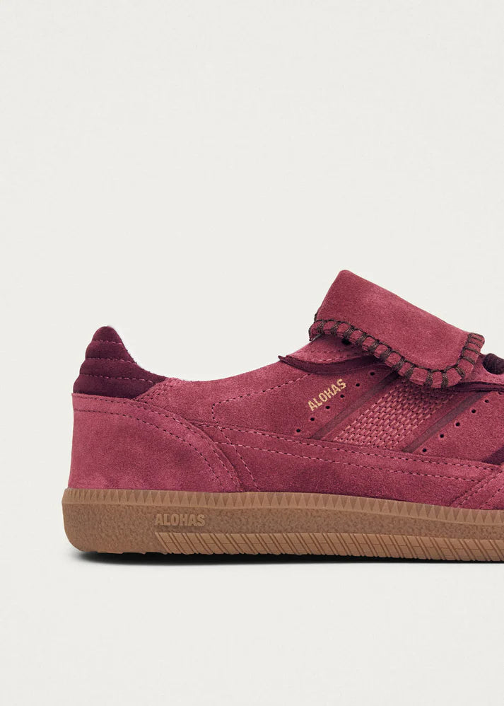 TB. 490 Club Suede Leather Sneakers - Raspberry