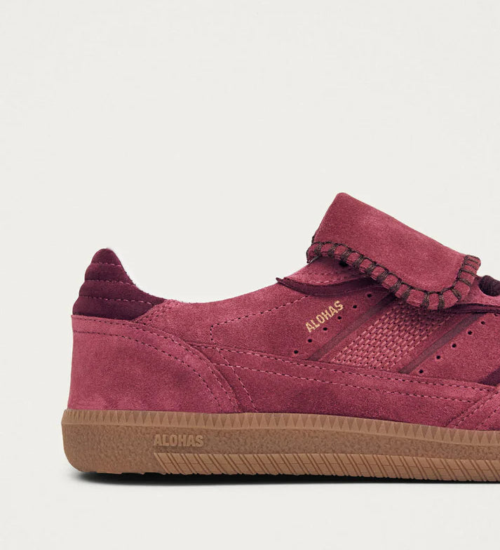 TB. 490 Club Suede Leather Sneakers - Raspberry