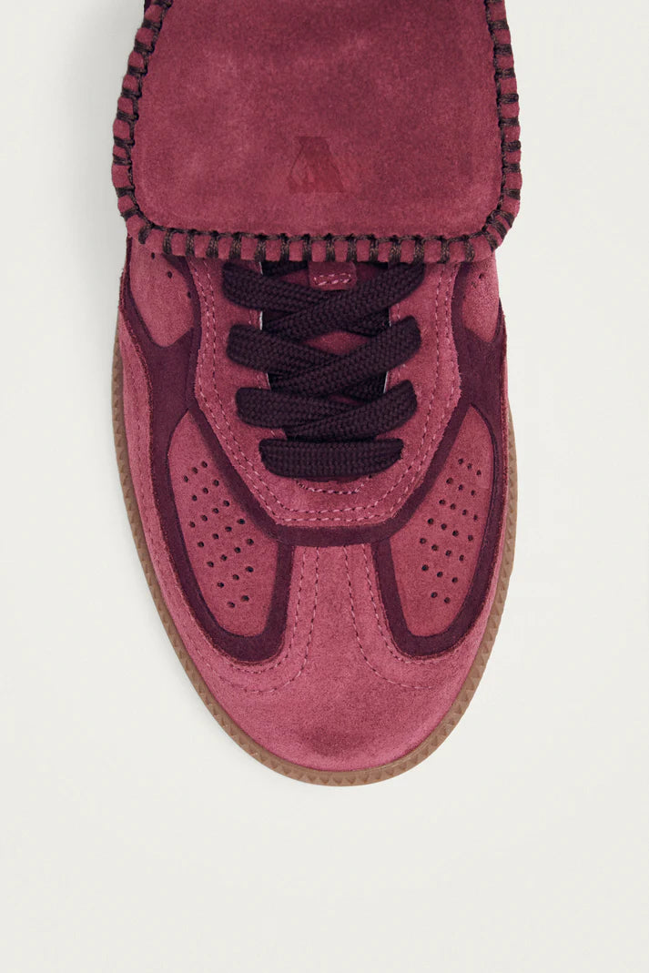 TB. 490 Club Suede Leather Sneakers - Raspberry
