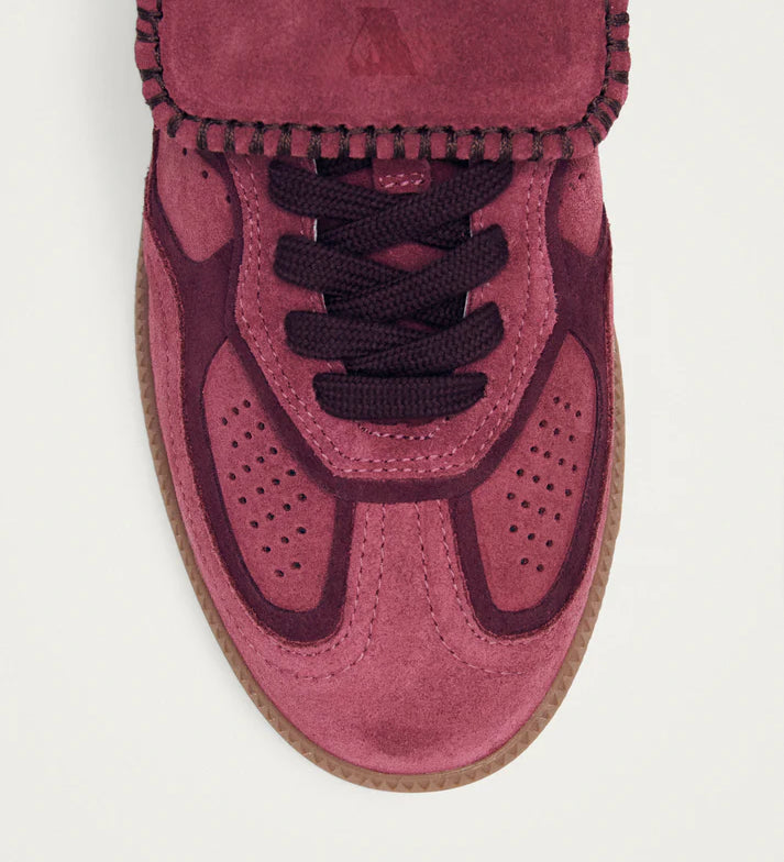 TB. 490 Club Suede Leather Sneakers - Raspberry