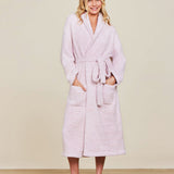 Cozy Chic Robe -Dusty Rose/White