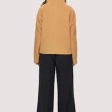 Elettra Vegan Wool Jacket- Camel