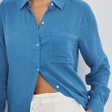 Ellis Shirt - French Blue