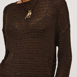 Evangeline Sweater - Espresso