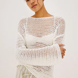 Evangeline Sweater - Ivory