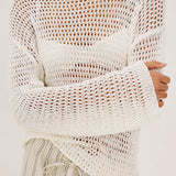 Evangeline Sweater - Ivory