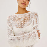 Evangeline Sweater - Ivory