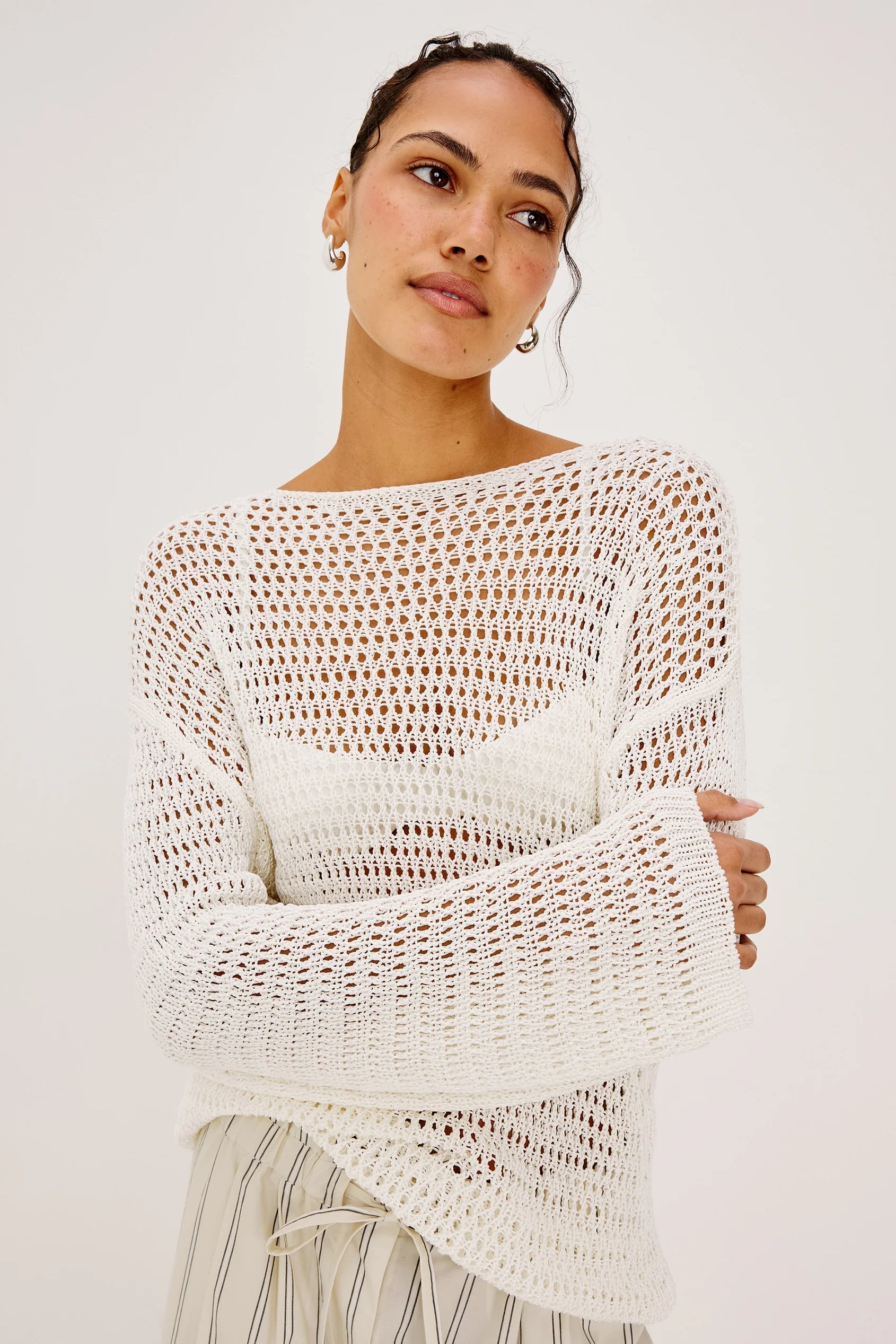 Evangeline Sweater - Ivory