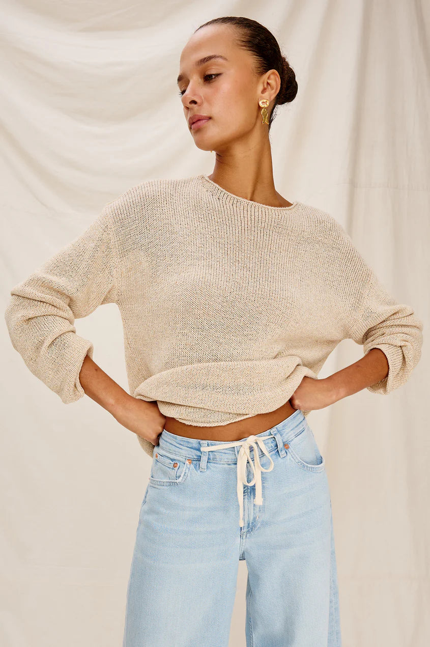 Evangeline Sweater - Natural