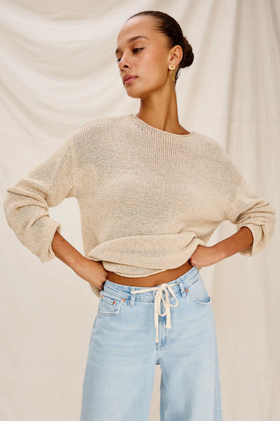 Evangeline Sweater - Natural