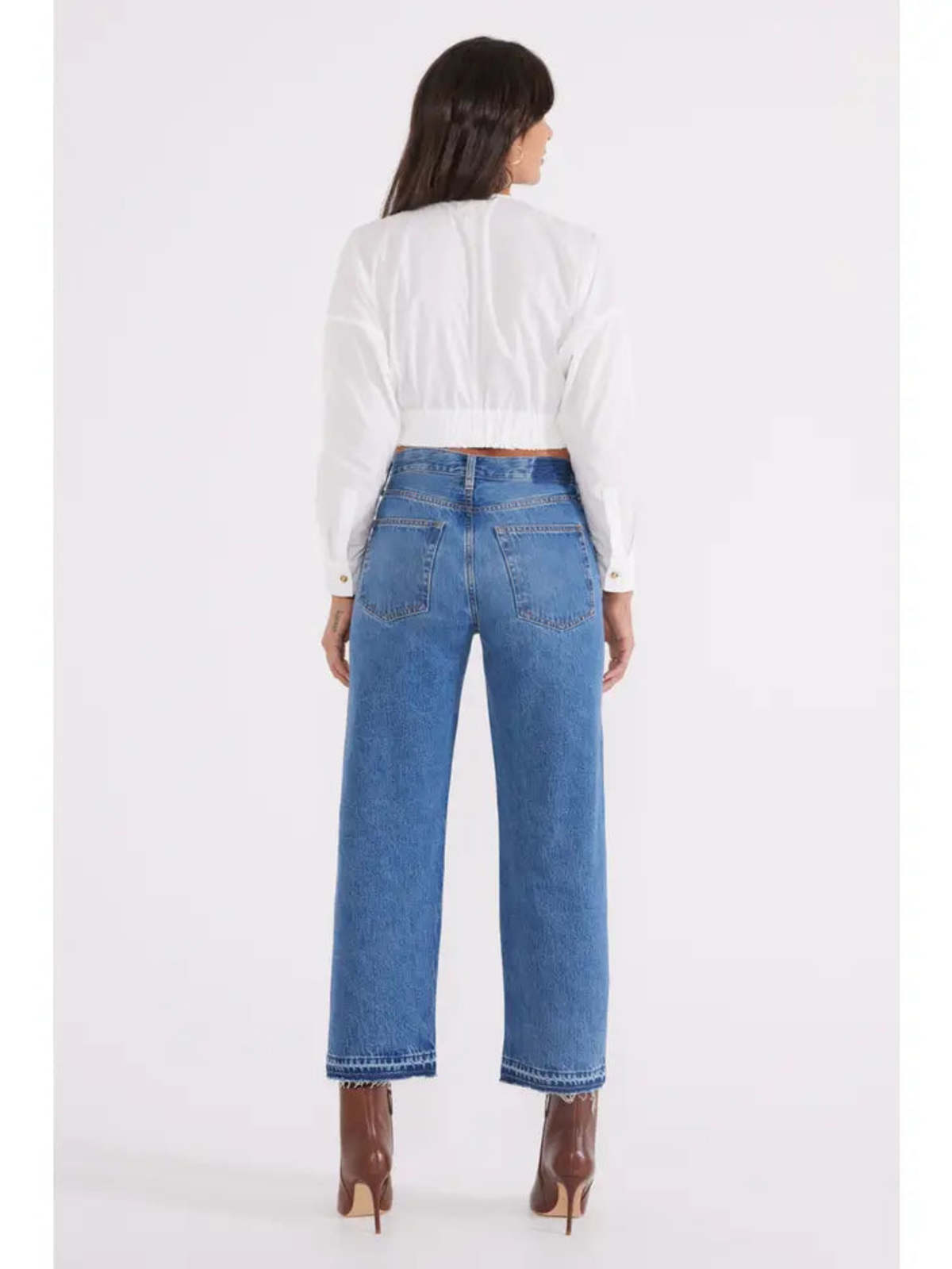 Tyler Straight Crop- Cielo