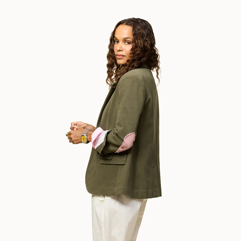 Workday Love Blazer - Army Green