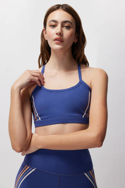 Dylan Dream Tech Eco Jersey Bra- Indigo
