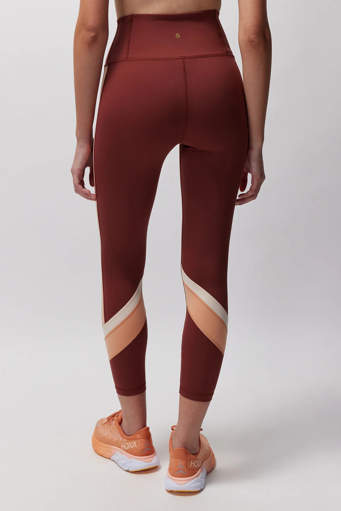 Velo Dream Tech Eco Jersey HW 7/8 Legging - Washed Burgundy