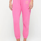 Sun Smiley Luna Sweatpant - Wildflower Pink