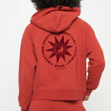 Yin Yang Star Everyday Zip - Redstone