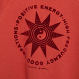 Yin Yang Star Everyday Zip - Redstone
