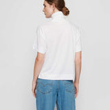 Fable Turtleneck Tee - Porcelain