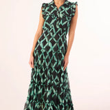 Trina Dress - Painted Lattice