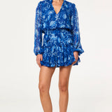 Lorena Dress - Figi Blue