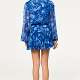 Lorena Dress - Figi Blue