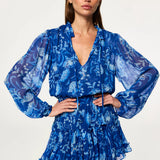 Lorena Dress - Figi Blue