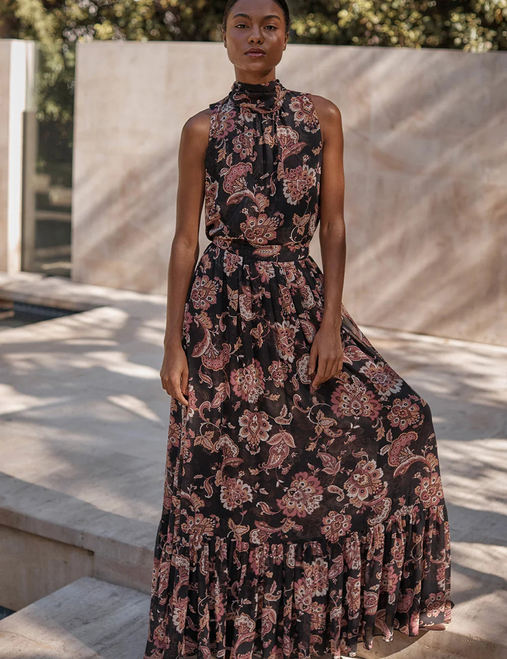 Luka Top - Autumn Chintz