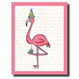 Flamingo Card