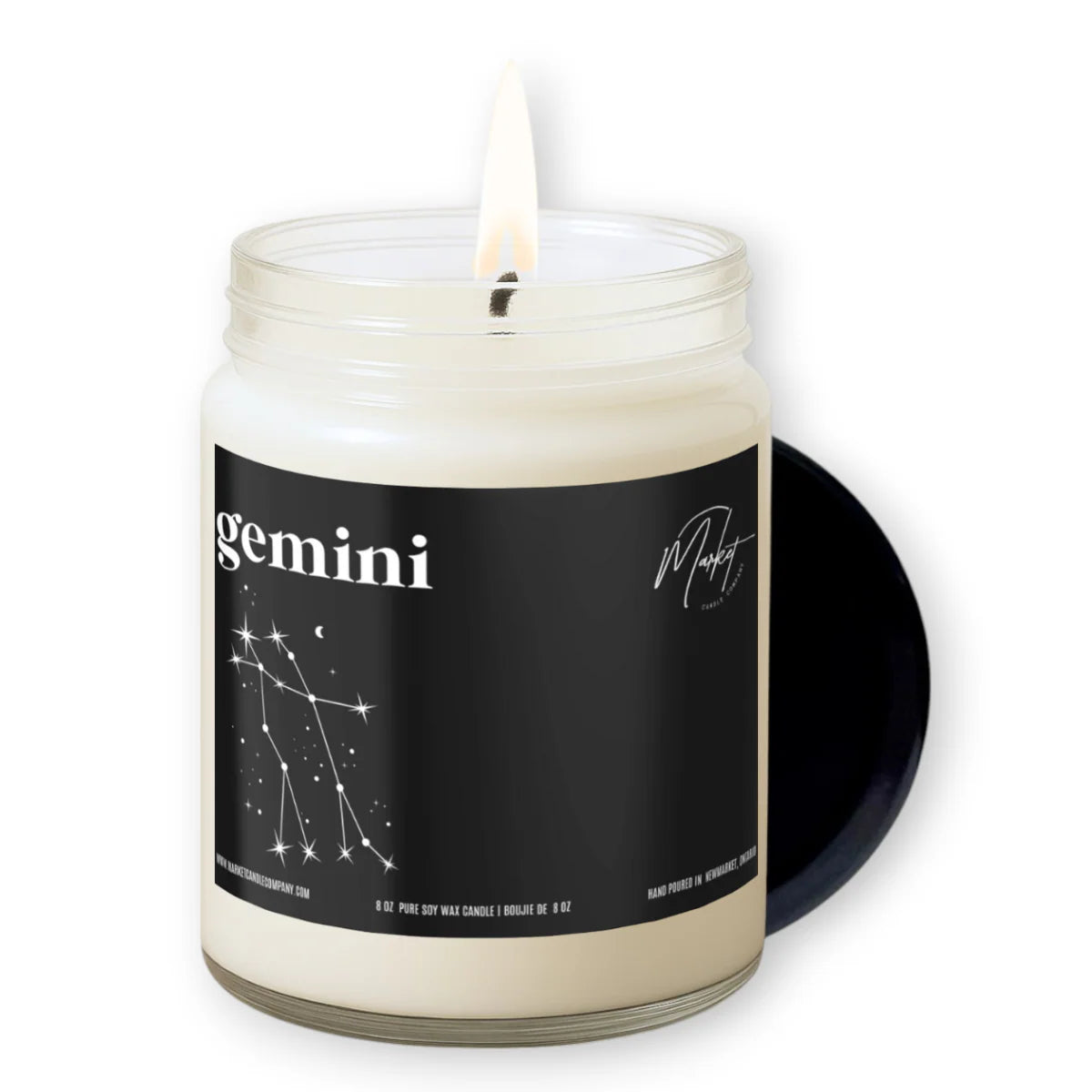 Gemini Zodiac Candle