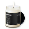 Gemini Zodiac Candle