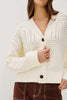 Geneva Cardigan -  Ivory Patchwork