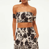 Alba Top- Flora Negra