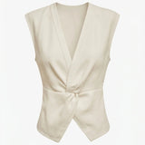 Sadie Tencel Top - Oat