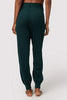 Luxe Essential Rib Jogger- Deep Forest