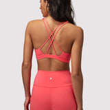 Studio Dream Tech Bra- Hot Coral