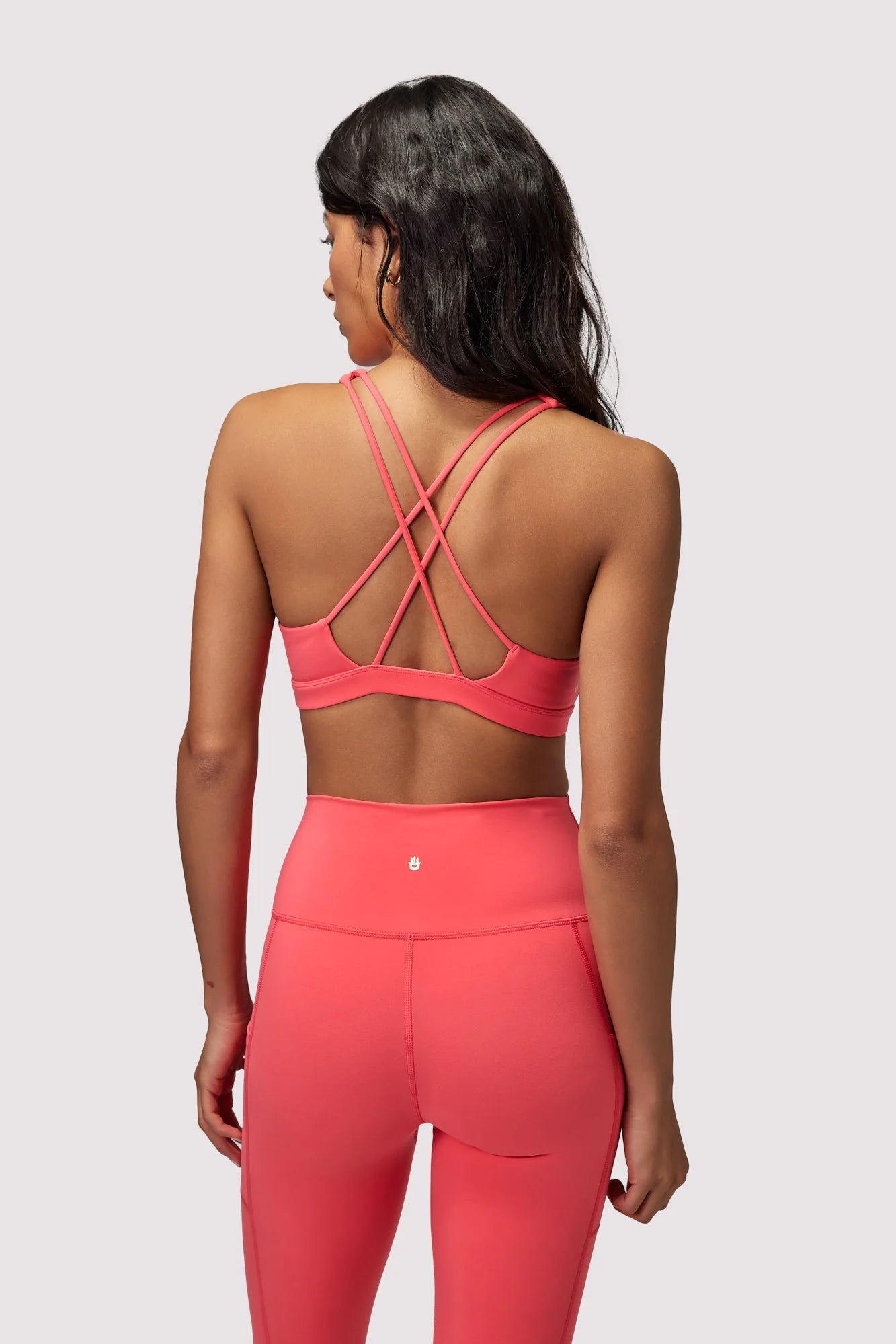 Studio Dream Tech Bra- Hot Coral