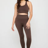 Love Sculpt 7/8 Legging- Mocha